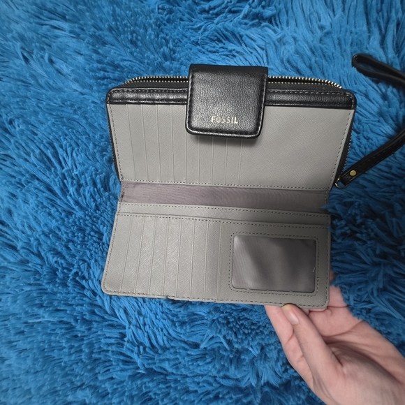 Fossil Madison Zip Clutch Wristlet Wallet - Picture 6 of 11